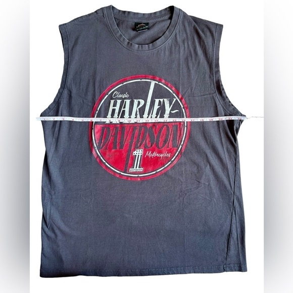 Harley Davidson Freedom on the Open Road Sleeveless T-Shirt Mens Size XL - Picture 3 of 6